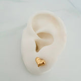 Topos Corazón 0.8 g / 9.6 mm Oro Amarillo 18K