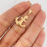 Dije Ancla 0.85 g / 2.7 cm Oro Amarillo 18K