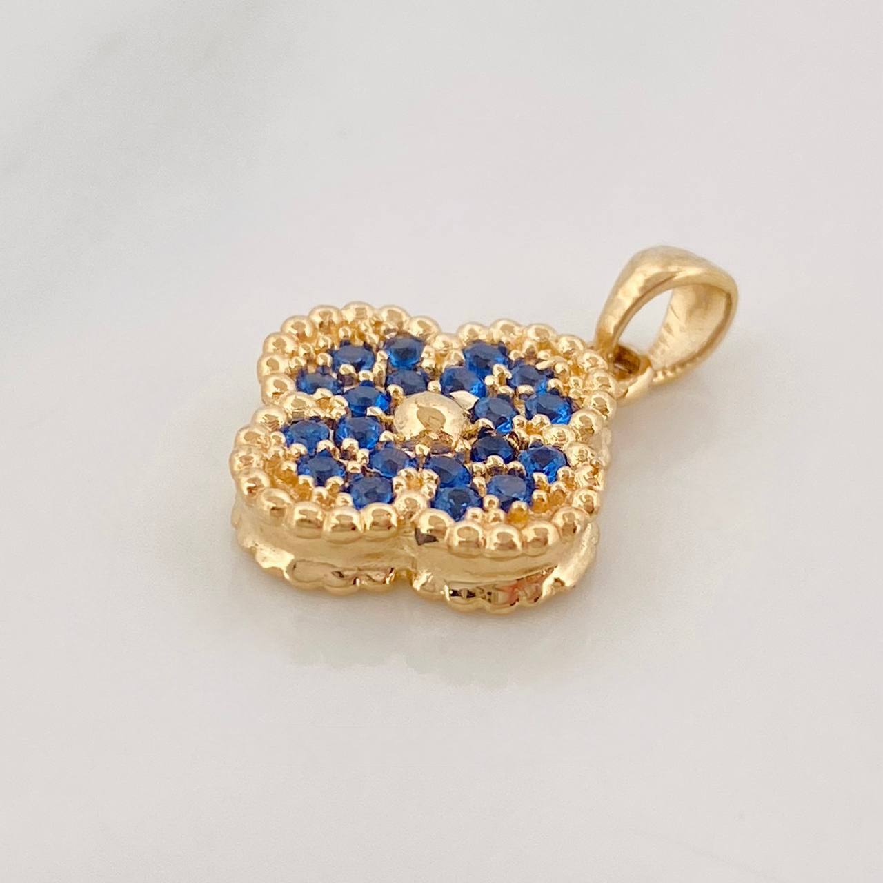 Dije Trebol 2.9 g / 2 cm Oro Amarillo 18K