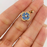 Dije Trebol 2.9 g / 2 cm Oro Amarillo 18K