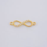 Herraje Infinito 0.45gr / 2cm / Oro Amarillo 18K *