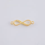 Herraje Infinito 0.45gr / 2cm / Oro Amarillo 18K *
