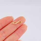 Herraje Infinito 0.45gr / 2cm / Oro Amarillo 18K *
