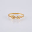 Anillo Sobresalto Infinito 1.25gr / T5 / Oro Amarillo 18K *