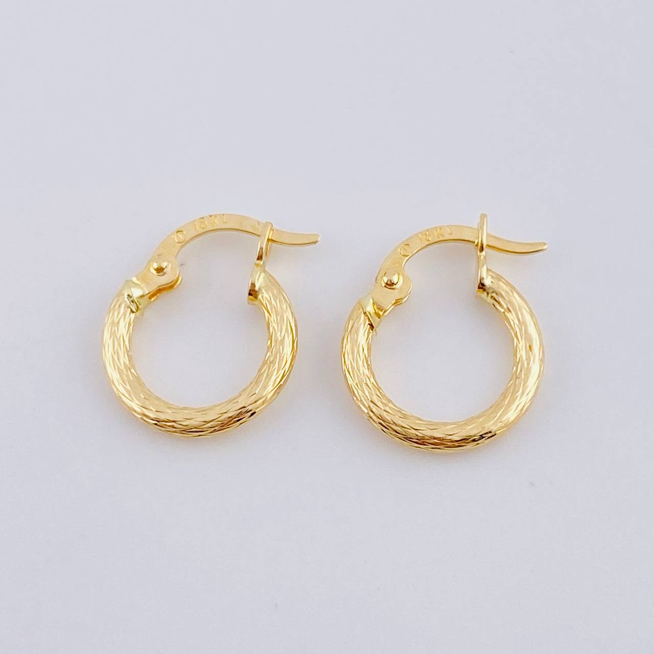 Candongas Leonore 0.9 g / 1,5 cm Oro Amarillo 18K