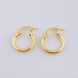 Candongas Leonore 0.9 g / 1,5 cm Oro Amarillo 18K