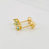 Topos Cuatro Garras 40 pts 1.15g / 1.5mm Oro Amarillo 18K