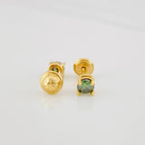 Topos Cuatro Garras 40 pts 1.15g / 1.5mm Oro Amarillo 18K