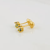 Topos Cuatro Garras 40 pts 1.15g / 1.5mm Oro Amarillo 18K