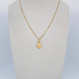 Set Cadena Veneciana 1.8gr/45cm/0.7mm + Dije Virgen Guadalupe 0.4gr/1.5cm Troquelado Oro 18K (Oferta) &