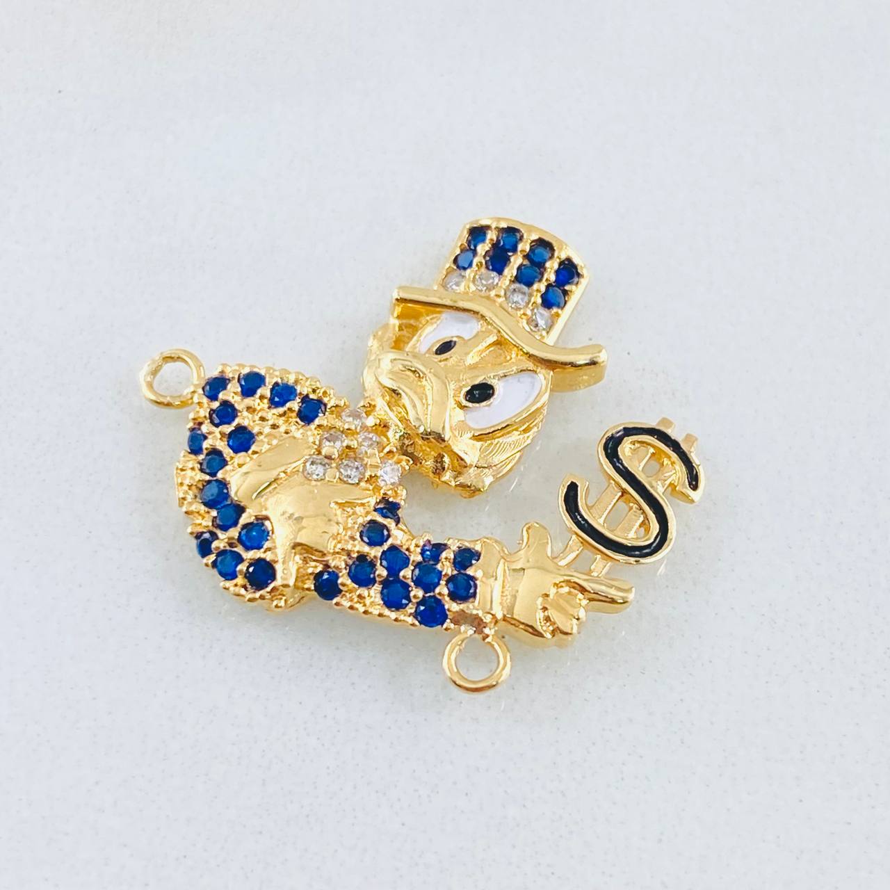 Herraje Pato Inspirado 4gr / 2.3cm / Oro Amarillo 18K