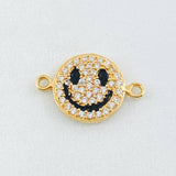 Herraje Carita Feliz 1.5gr / 1.1cm / Oro Amarillo 18K