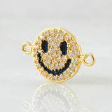 Herraje Carita Feliz 1.4gr / 1.1cm / Oro Amarillo 18K