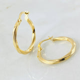 Candongas Mai 1.5gr / 2.3cm / Oro Amarillo 18K