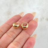 Candongas Dali 2.45gr / 1cm / Oro Amarillo 18K ©