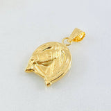 Dije Herradura Caballo 1.1gr / 2.4cm / Oro Amarillo 18K ©