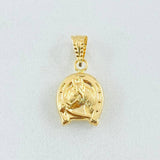 Dije Herradura Caballo 0.55gr / 1.7cm / Oro Amarillo 18K ©