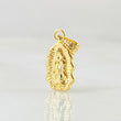 Dije Virgen de Guadalupe 0.5gr / 1.7cm / Oro Amarillo 18K