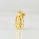 Dije Virgen Guadalupe 0.5gr / 1.7cm / Oro Amarillo 18K ©