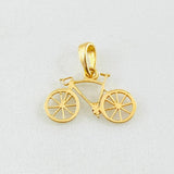 Dije Bicicleta 0.8gr / 1.5cm / Oro Amarillo 18K ©