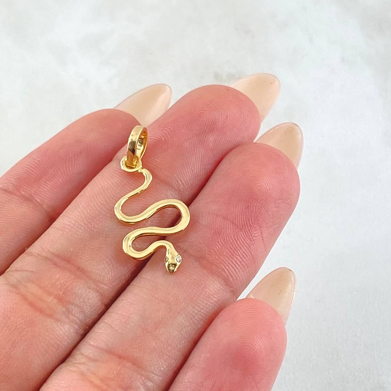 Dije Serpiente 1gr / 2.6cm / Oro Amarillo 18K ©