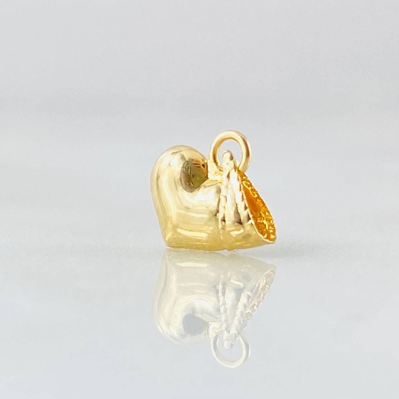 Dije Corazon 0.25gr / 1.2cm / Oro Amarillo 18K