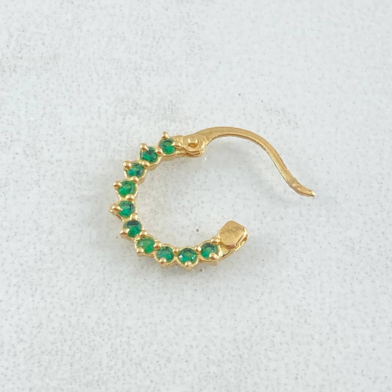 Piercing Candonga Tupida 0.55gr / 1cm / Nac.Esp.Oro 18K ©