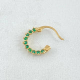 Piercing Candonga Tupida 0.55gr / 1cm / Nac.Esp.Oro 18K ©