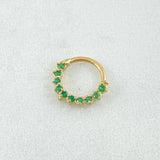 Piercing Aro Tupido 0.5gr / 1cm / Nac.Esp.Oro 18K