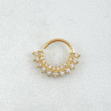Piercing Aro Tupido 0.9gr / 1.5cm / Nac.Esp.Oro 18K ©
