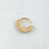 Piercing Aro Tupido 0.9gr / 1.5cm / Nac.Esp.Oro 18K