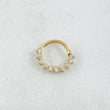 Piercing Aro Tupido 0.5gr / 1cm / Nac.Esp.Oro 18K
