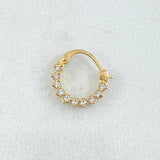 Piercing Candonga Tupida 0.55gr / 1cm / Nac.Esp.Oro 18K ©