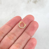 Piercing Candonga Tupida 0.55gr / 1cm / Nac.Esp.Oro 18K ©