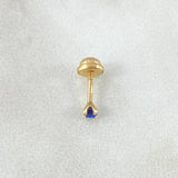 Piercing Chispa 0.3gr / Nac.Esp.Oro 18K