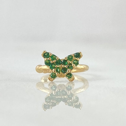 Piercing Earcuff Mariposa 0.6gr / 1.3cm / Nac.Esp.Oro 18K