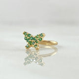 Piercing Earcuff Mariposa 0.6gr / 1.3cm / Nac.Esp.Oro 18K