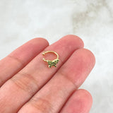 Piercing Earcuff Mariposa 0.6gr / 1.3cm / Nac.Esp.Oro 18K