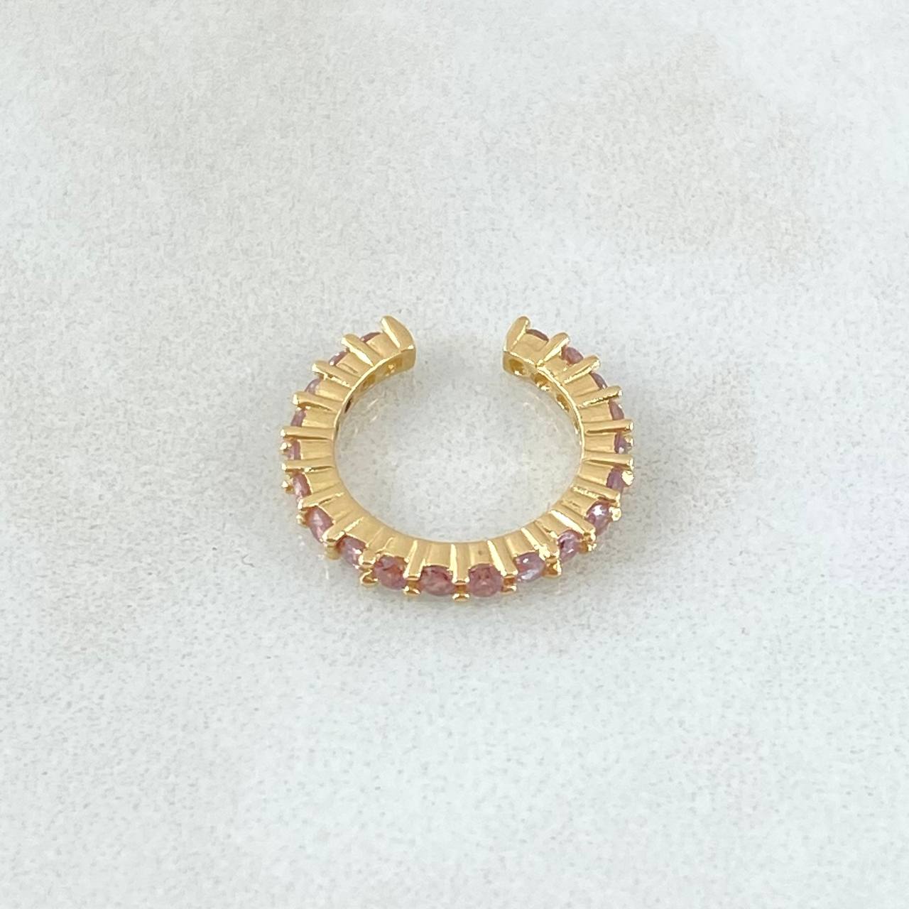 Piercing Earcuff Tupido 1gr / 1.4cm / Nac.Esp.Oro 18K
