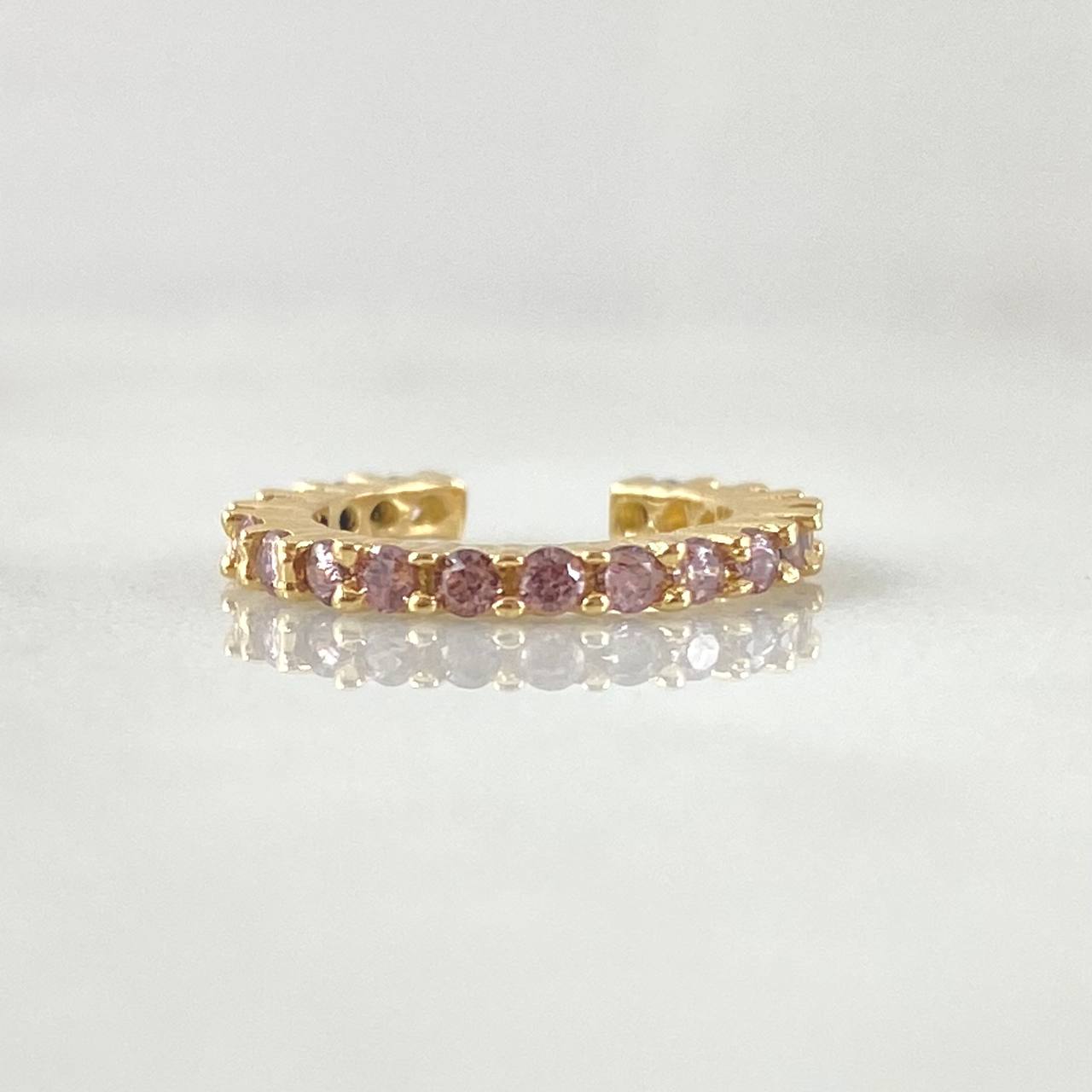 Piercing Earcuff Tupido 1gr / 1.4cm / Nac.Esp.Oro 18K