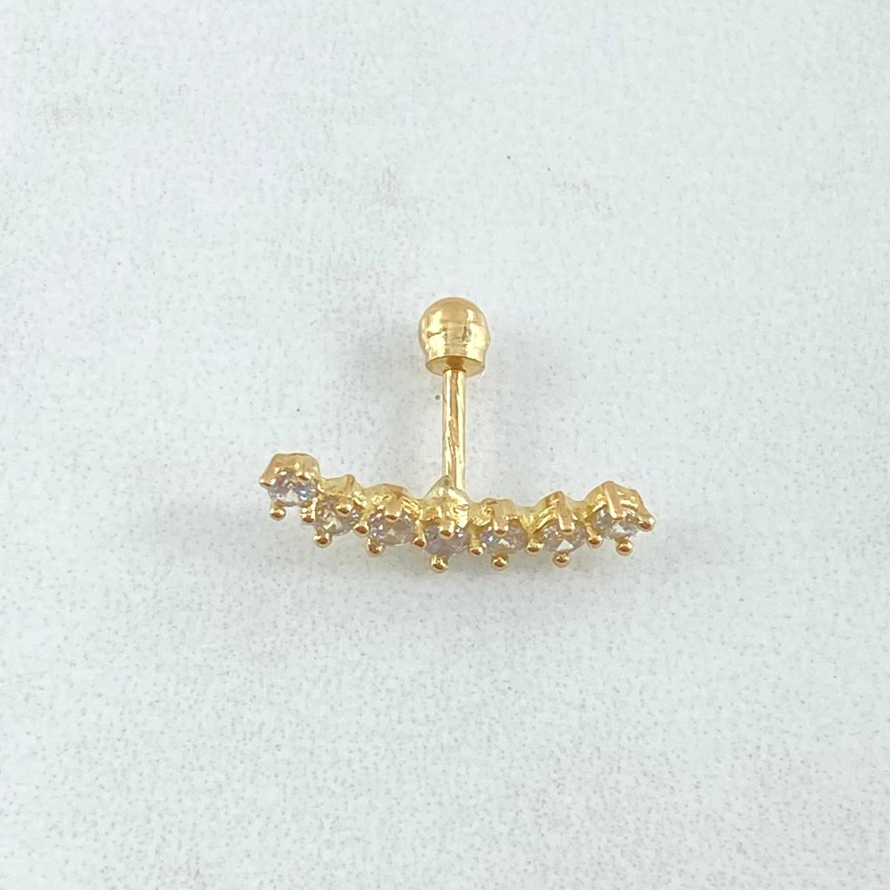 Piercing Arco 0.8 g / 1.6 cm Oro Amarillo 18K