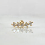 Piercing Arco 0.65gr / 1.2cm / Nac.Esp.Oro 18K