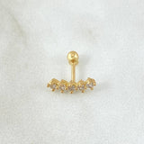 Piercing Arco 0.65gr / 1.2cm / Nac.Esp.Oro 18K *