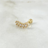 Piercing Arco 0.65gr / 1.2cm / Nac.Esp.Oro 18K *