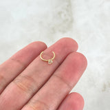 Piercing Earcuff Simulador 0.25gr / Nac.Esp.Oro 18K