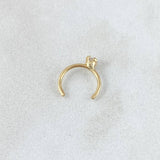 Piercing Earcuff Simulador 0.25gr / Nac.Esp.Oro 18K