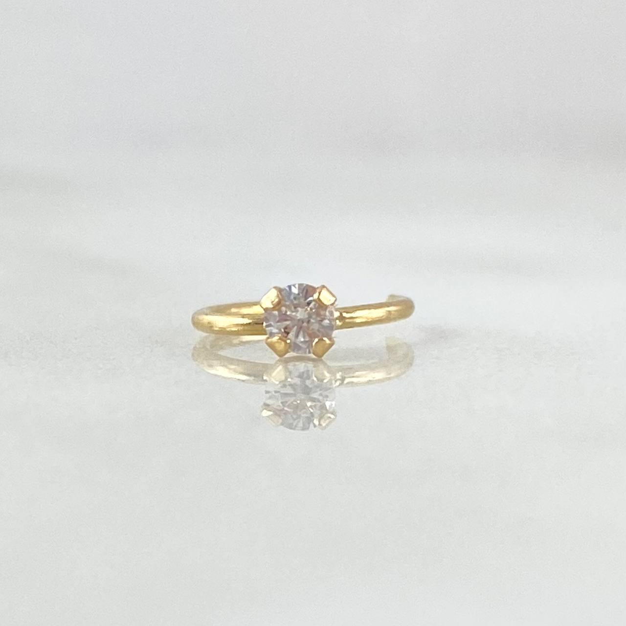 Piercing Earcuff Simulador 0.25gr / Nac.Esp.Oro 18K