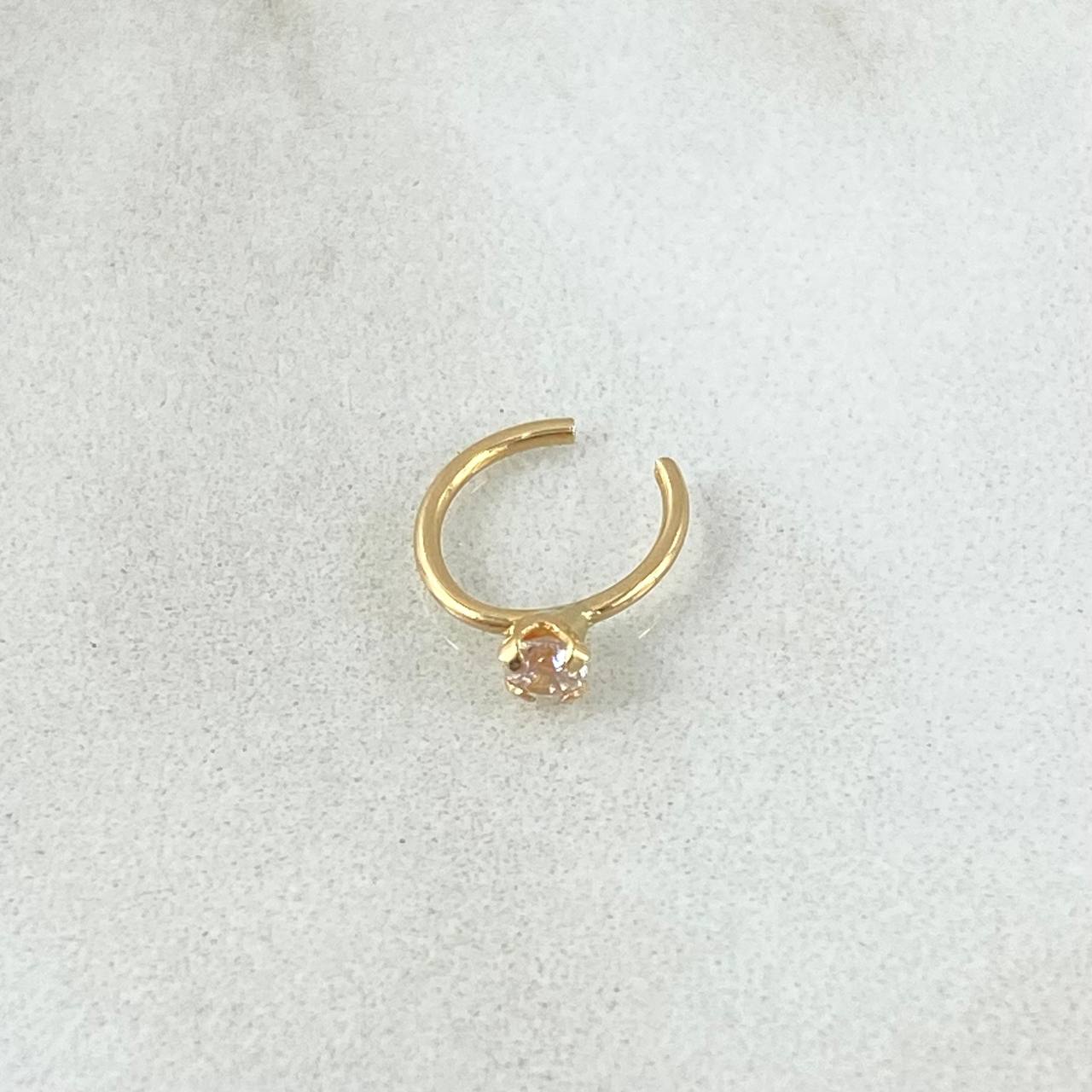 Piercing Earcuff Simulador 0.25gr / Nac.Esp.Oro 18K