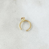 Piercing Earcuff Simulador 0.25gr / Nac.Esp.Oro 18K