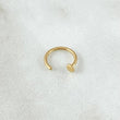 Piercing Earcuff Simulador 0.3gr / 1cm / Nac.Esp.Oro 18K